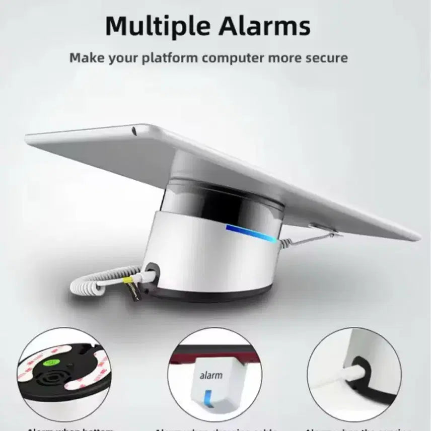 [BUNJANG] Tablet Security Alarm Stand with Remote / 태블릿 보안 알람 스탠드
