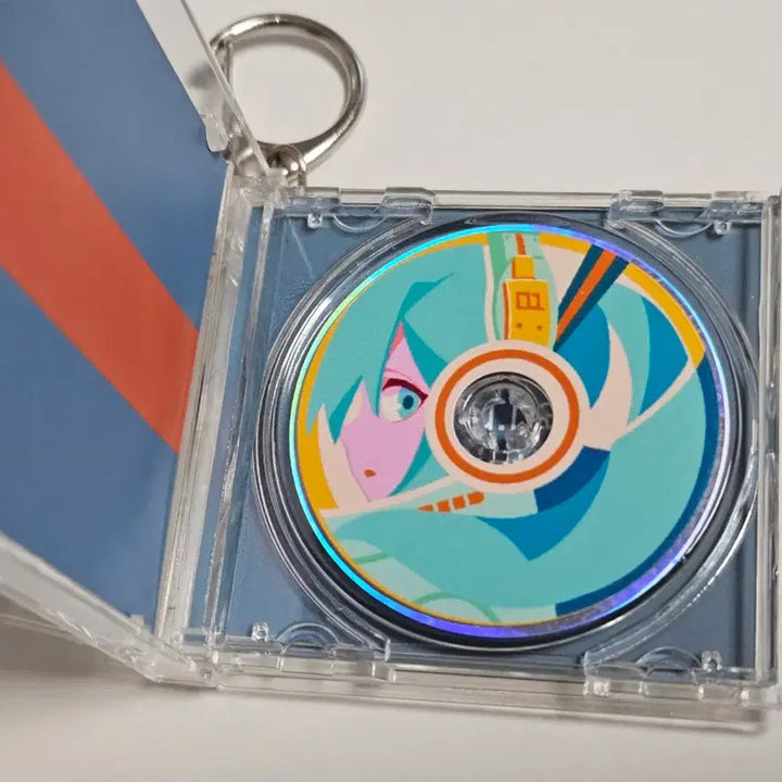 [BUNJANG] Hatsune Miku Album CD Keychain Vocaloid / 하츠네 미쿠 앨범 모양 CD 키링 보컬로이드 비공굿 하츠네미쿠