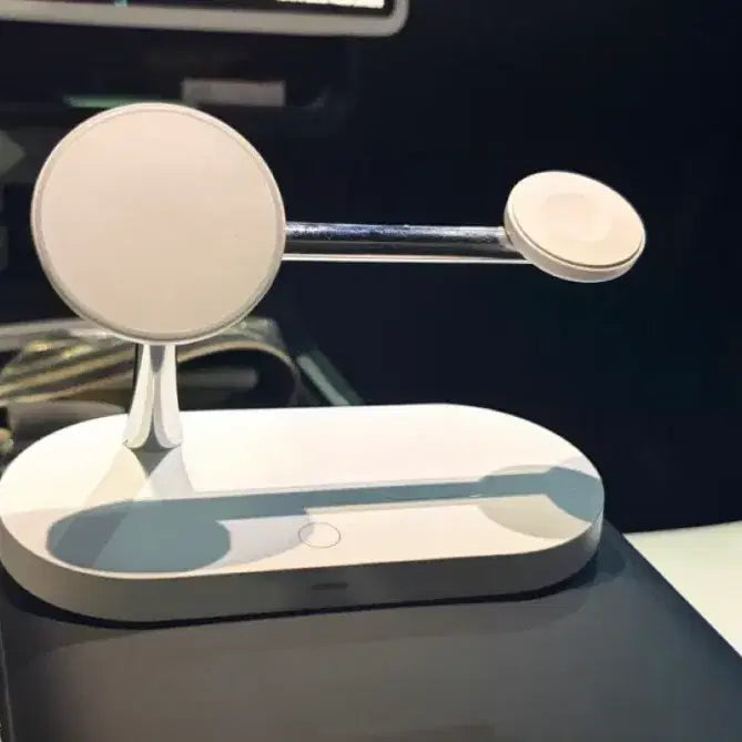 [BUNJANG] 3-in-1 MagSafe Charging Stand with Cables / 맥세이프 3 in 1 충전기 + 케이블 2미터 3개