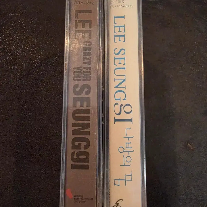 [BUNJANG] Lee Seung Gi 1st &amp; 2nd Album Unsealed Cassette Tape Bundle Set / 이승기 1집, 2집 미개봉 카세트테이프 일괄