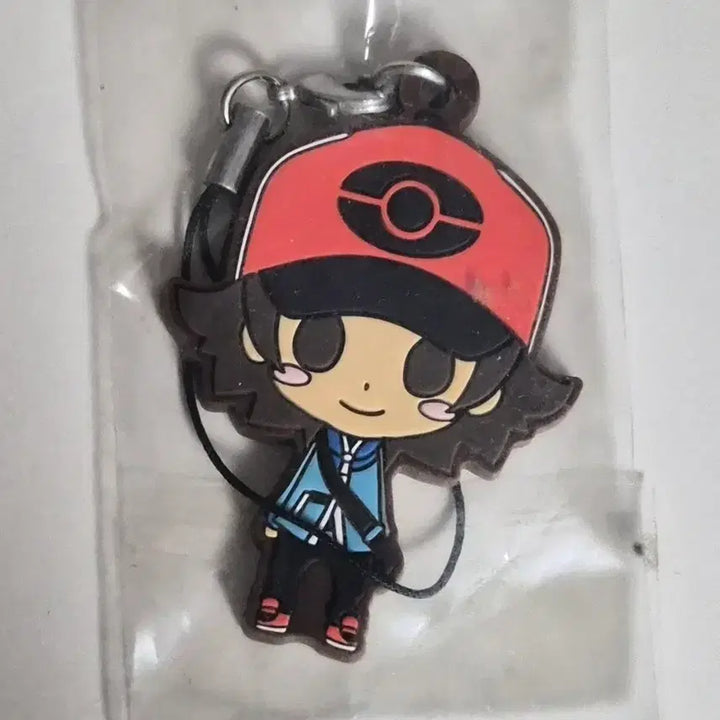 [BUNJANG] Pokemon Black and White Touya Male Protagonist Rubber Strap / 포켓몬스터 블랙 화이트 투지 토우야 남 주인공 러버스트랩