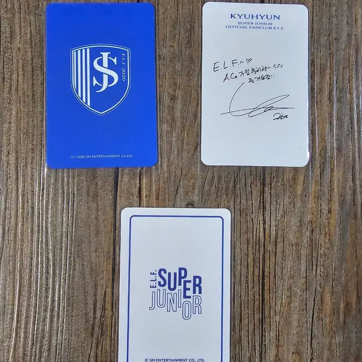 [BUNJANG] Super Junior Kyuhyun Membership Kit Photocard Bundle Set / 3장일괄) 슈퍼주니어 멤버쉽키트 포카 규현세트 판매 양도합니다