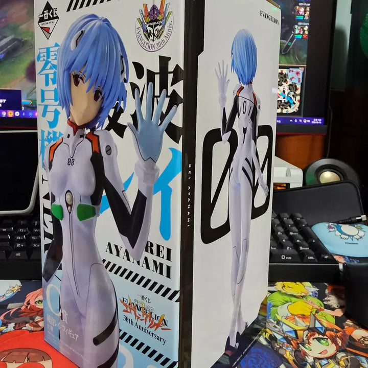 [BUNJANG] Evangelion 30th Anniversary Ichiban Kuji C Prize Ayami Rei Figure (Sealed) / [미개봉] 에반게리온 30주년 기념 제일복권 C상 아야나미 레이 피규어