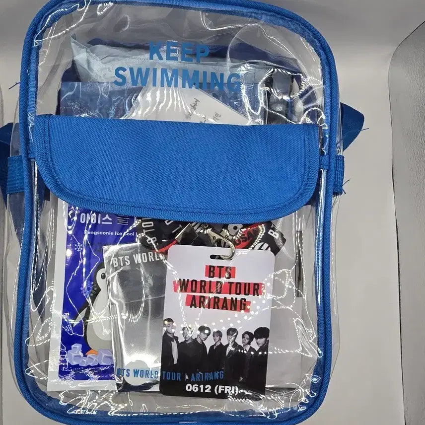 [SOLD OUT] [BUNJANG] BTS 612 Concert Fan Benefit Set Photocard, Stage Pass Lanyard, Cool Patch / BTS 612 부산콘 역조공품+포카+사첵목걸이+쿨패치