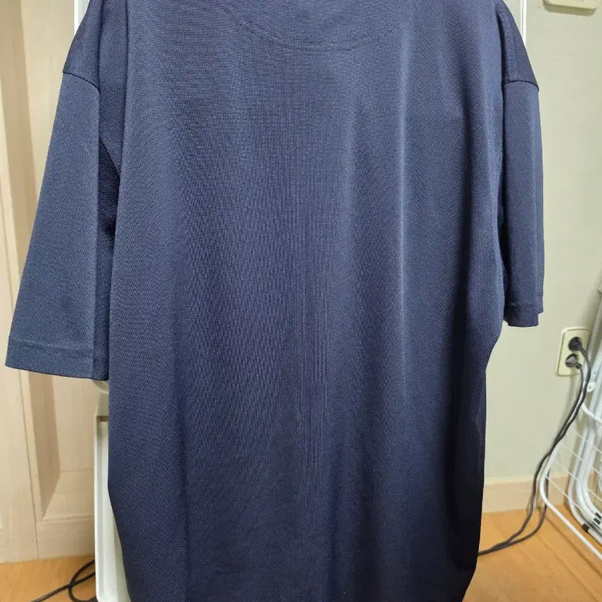 [BUNJANG] Footjoy Navy Short Sleeve Polo Shirt / 풋조이 골프웨어 네이비 반팔 카라티