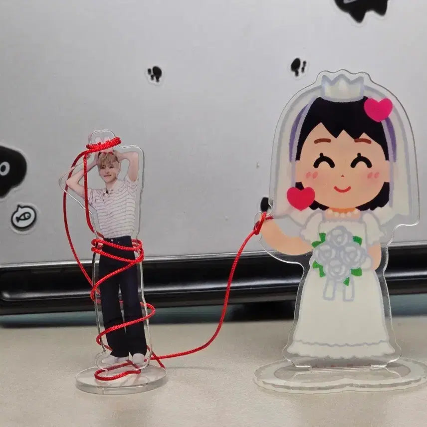 [BUNJANG] Ilustoya Wedding Bride Acrylic Standee / (재고1개)이라스토야 웨딩신부 아크릴