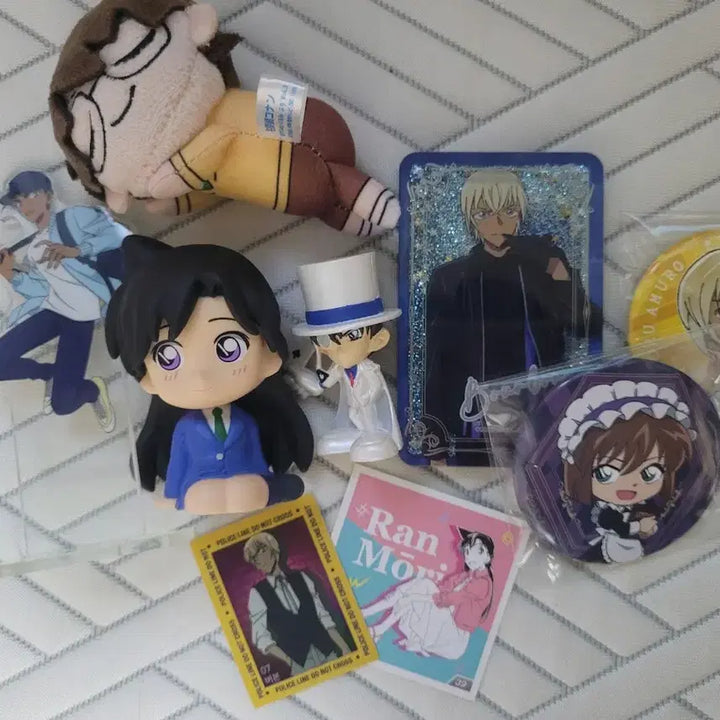 [BUNJANG] Detective Conan Goods Bundle Set (Kaito Kid, Amuro, etc.) / 급처) 명탐정 코난  굿즈 세트 일괄 (괴도키드 아무로 등)