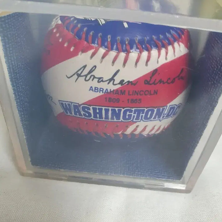 [BUNJANG] Abraham Lincoln Autograph Baseball / 미국 링컨 대통령 워싱턴dc 야구공