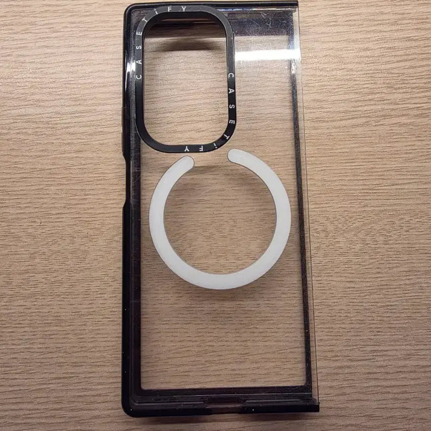 [BUNJANG] Casetify Transparent Black Case for Fold 7 / 폴드7 케이스티파이 투명블랙