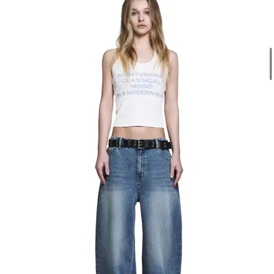 [BUNJANG] RO TYPE Wide Denim Jeans / 로타입 와이드데님