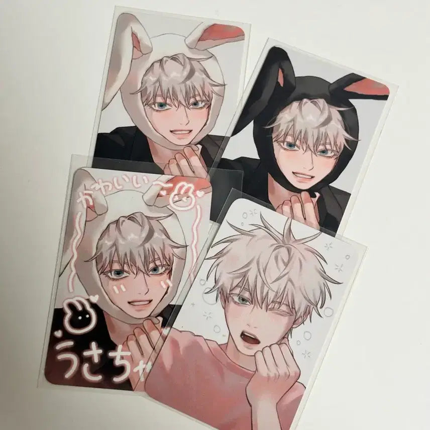 [BUNJANG] Jujutsu Kaisen Gojo Satoru Photocard Bundle Set / 포피님 주술회전 고죠 포카 비공굿 일괄