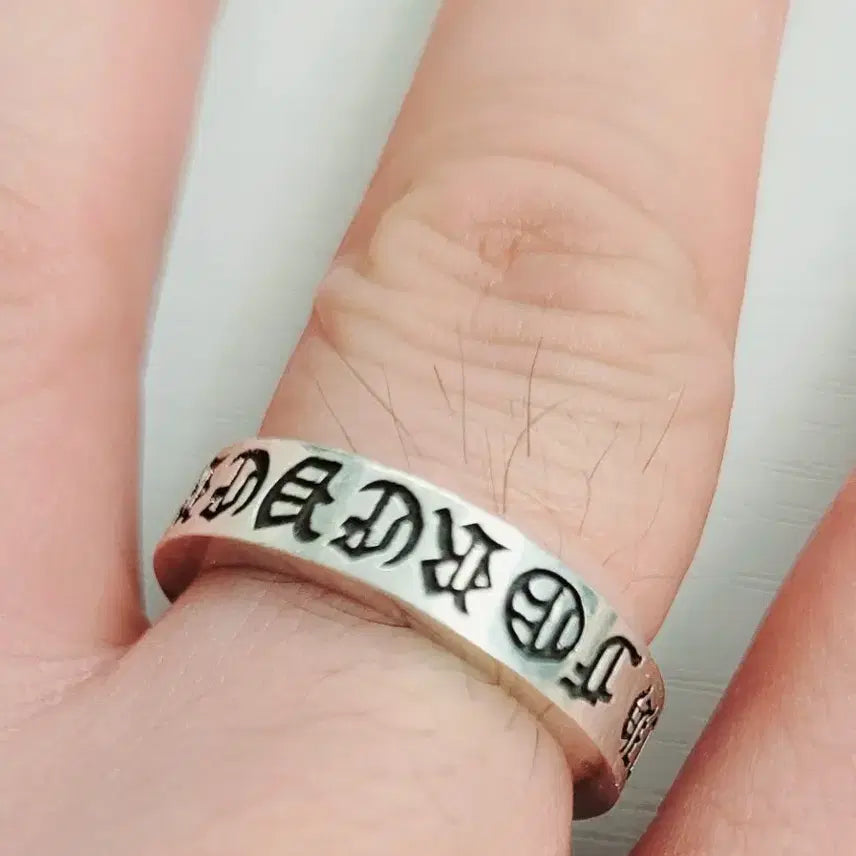 [BUNJANG] Chrome Hearts Forever Ring Silver / 크롬하츠 정품  포에버링  반지