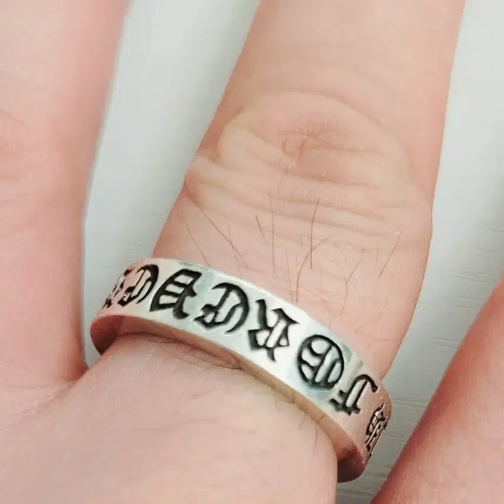 [BUNJANG] Chrome Hearts Forever Ring Silver / 크롬하츠 정품  포에버링  반지