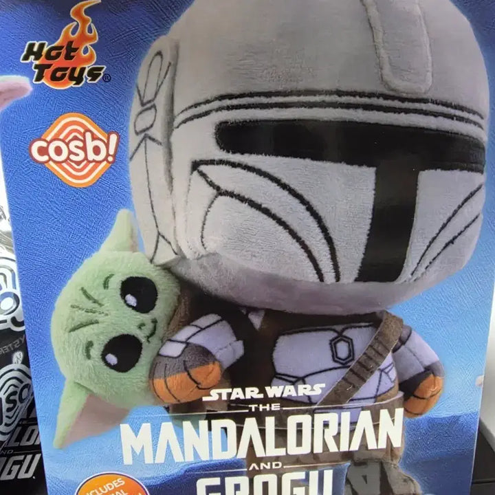 [BUNJANG] Hot Toys Mandalorian &amp; Grogu Cosbi Plus Keychain (Popcorn Grogu) / 핫토이 만달로리안과 그로구 코스비 플러스 키체인 그로구(팝콘)