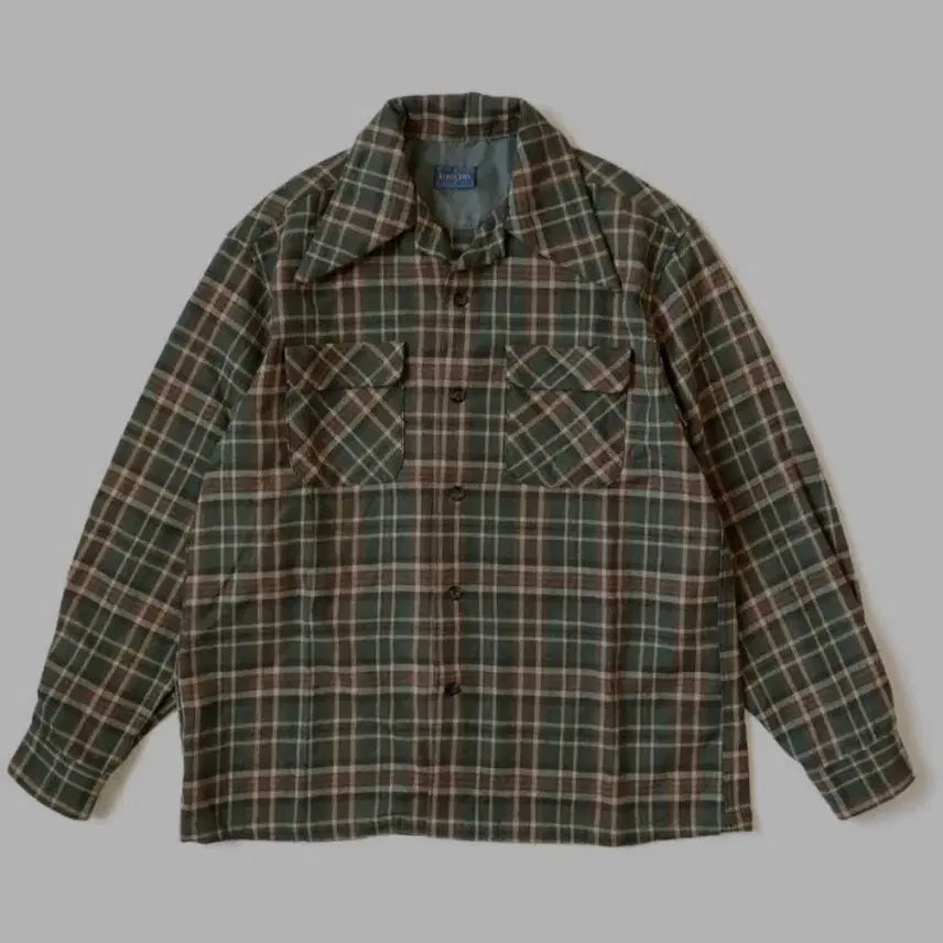 [BUNJANG] Kapital Wool Shirt Green Size 3 / [kapital]  캐피탈 울 셔츠