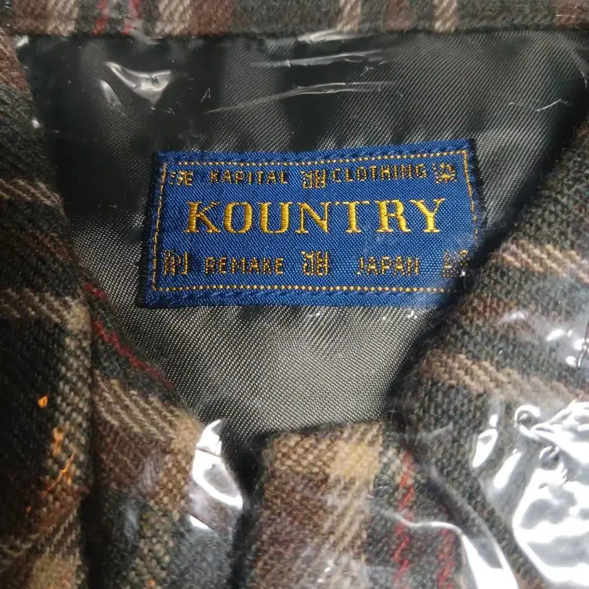 [BUNJANG] Kapital Wool Shirt Green Size 3 / [kapital]  캐피탈 울 셔츠