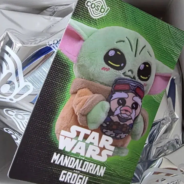 [BUNJANG] Hot Toys Mandalorian and Grogu Cosbi Plus Keychain / 핫토이 만달로리안과 그로구 코스비 플러스 키체인 안젤란 그로구