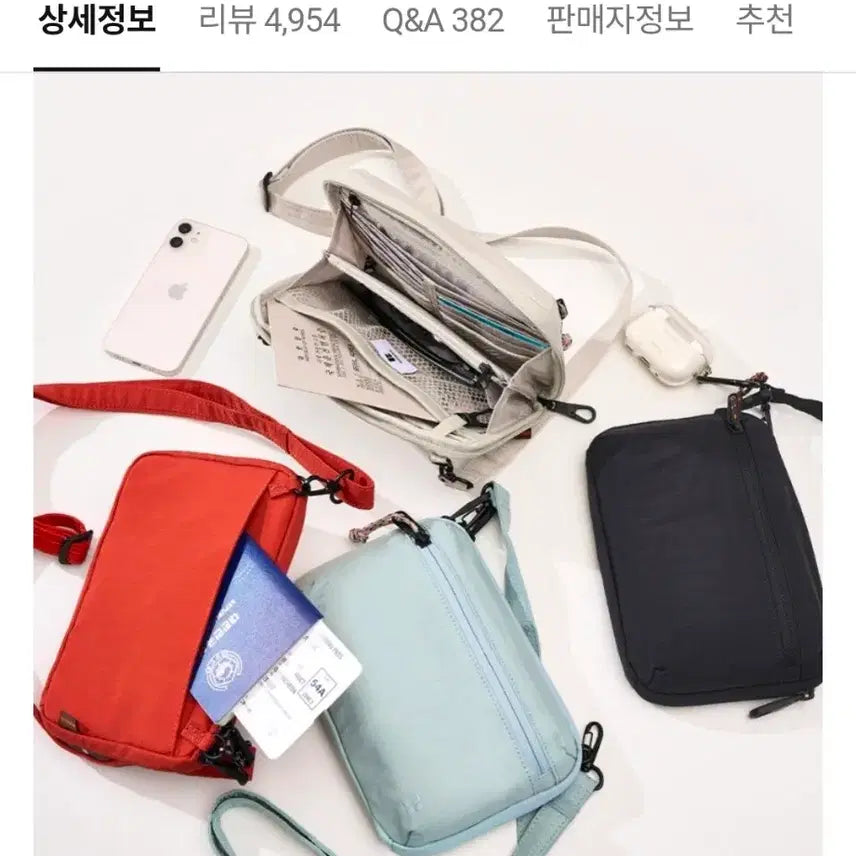 [BUNJANG] Brandon Genuine Safe Plus Wallet Bag Passport Travel Bag Crossbody Pouch / [브랜든] 정품 세이프 플러스 월렛백 여권 여행 가방 크로스백 파우치