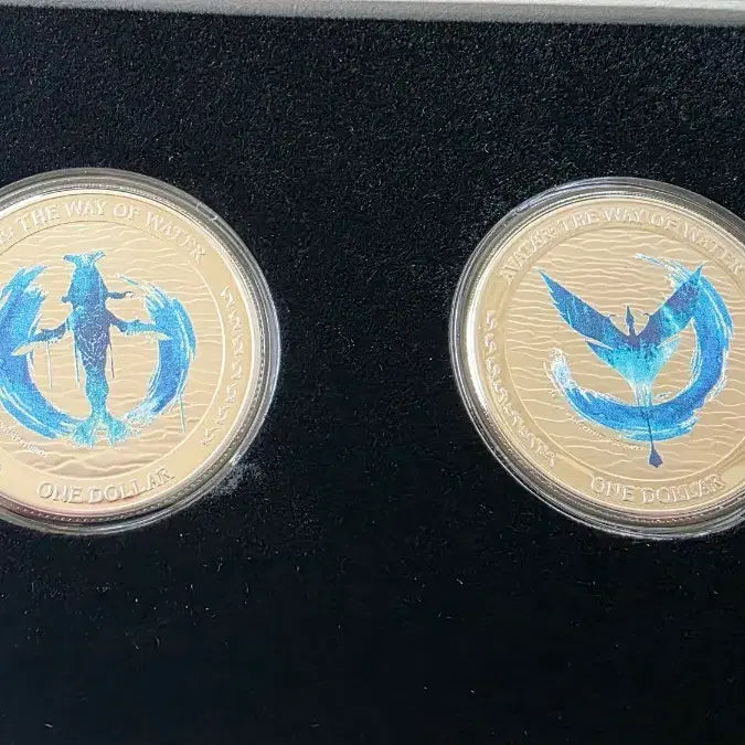[BUNJANG] Avatar: The Way of Water Commemorative Coin Set (2 Types) / 아바타 물의 길 기념 주화 2종 세트