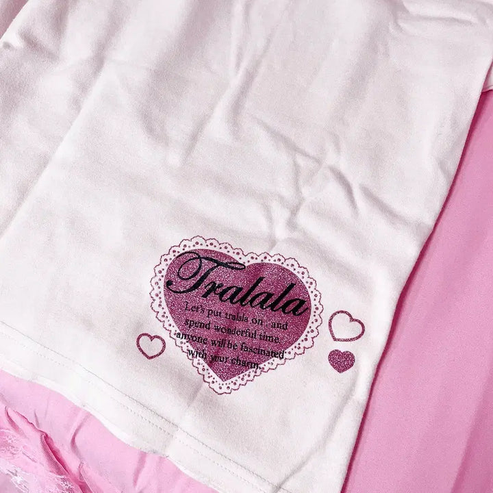 [BUNJANG] tralala Pink Top / 트라라라 tralala 핑크 탑