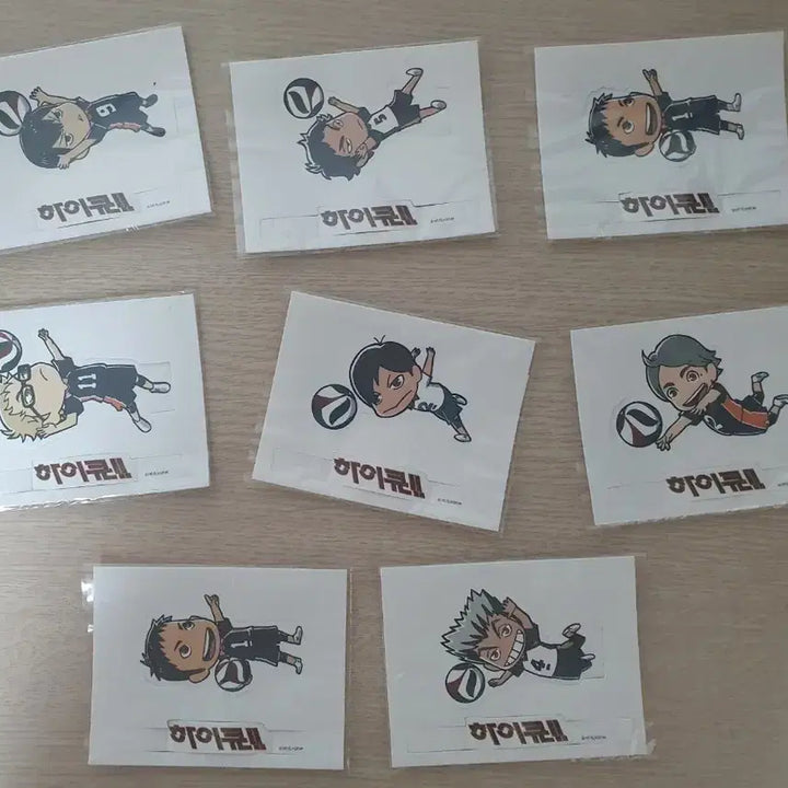 [BUNJANG] Haikyu!! Sticker Bundle / 하이큐 스티커 일괄 팝니다