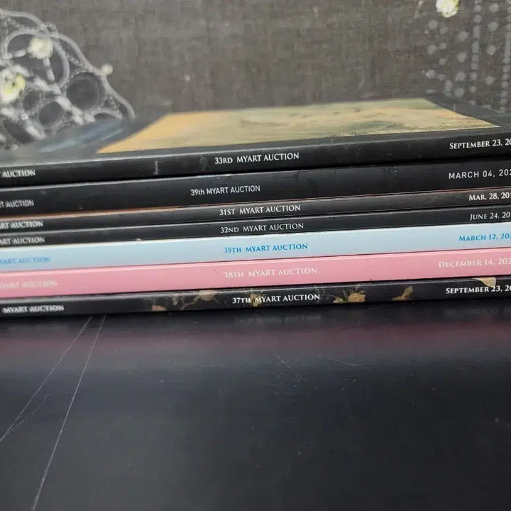 [BUNJANG] MYART AUCTION 2019-2021 Catalogue Set (7 Volumes) / MYART AUCTION 2019-2021 도록 7권 일괄