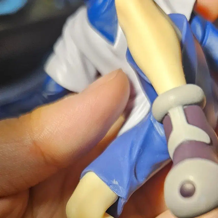 [BUNJANG] Hunter x Hunter Killua Noodle Stopper &amp; Gon Suwarasetai Figure Set / (택포 4.9)헌터X헌터 키르아 누들스토퍼, 곤 스와라세타이