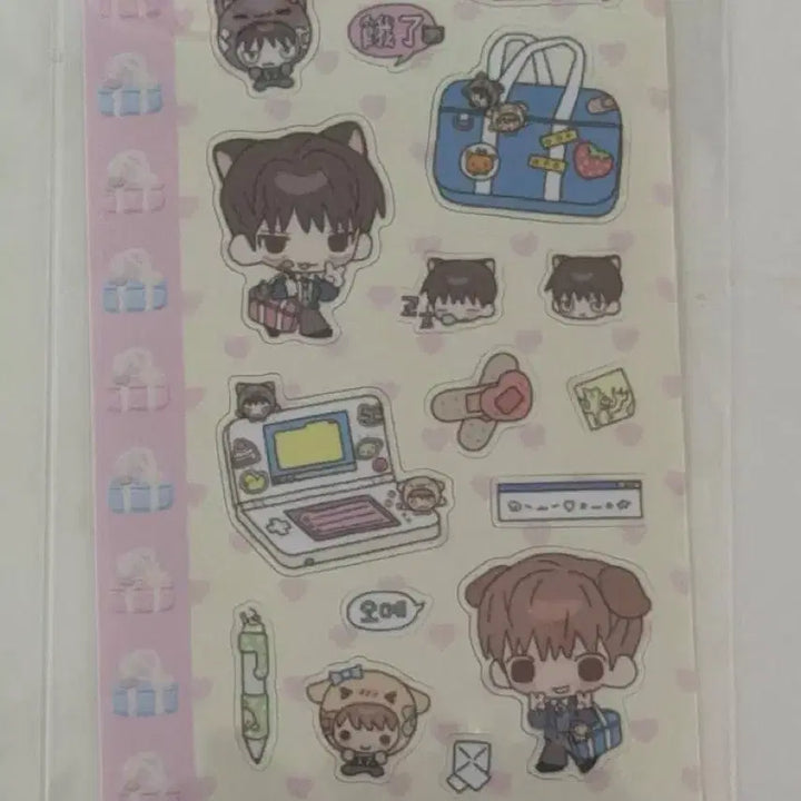 [BUNJANG] Kku Nim Nicjoo Only Exhibition Sold by Mail Sticker / kuu 님 닉쭈 온리전 통판 스티커