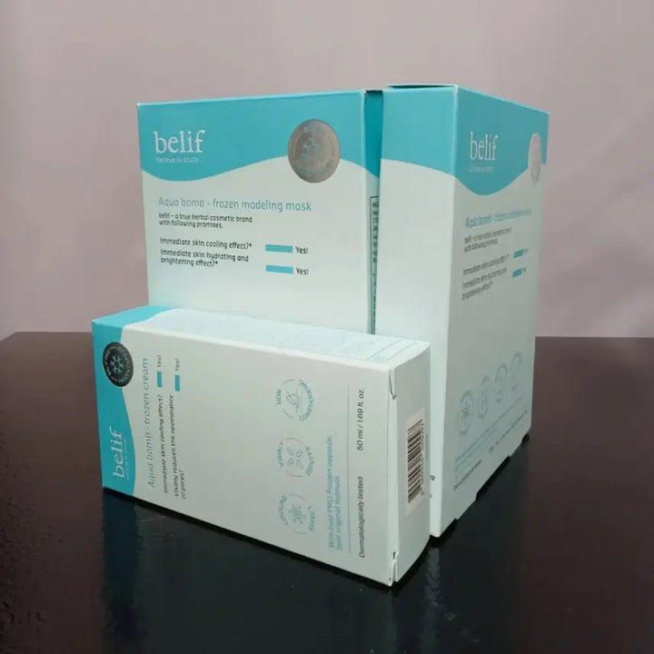 [BUNJANG] Belif Mask Pack &amp; Cream Set / 빌리프 마스크 팩 &amp; 크림 세트