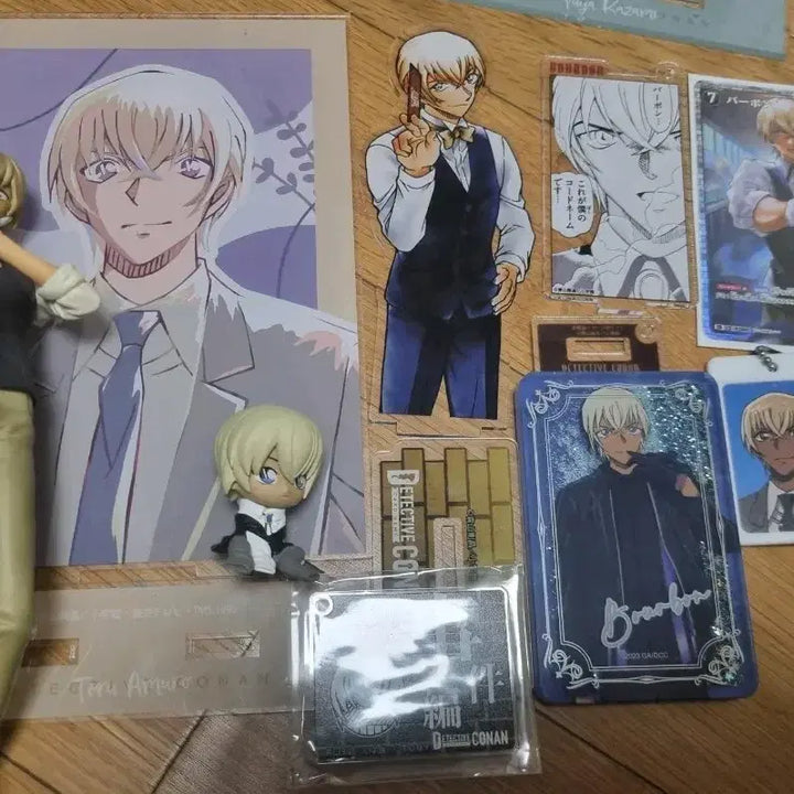 [BUNJANG] Detective Conan Furuya Rei Bourbon Mystery Train Acrylic Card / 코난 후루야 레이 버번 미스터리 트레인 치지마세 피규어 유사 아크릴 카드
