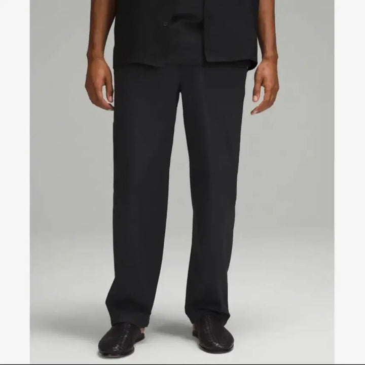 [BUNJANG] Lululemon Poplin Relaxed Fit Pants M Black / 룰루레몬 릴렉스핏 팬츠 M