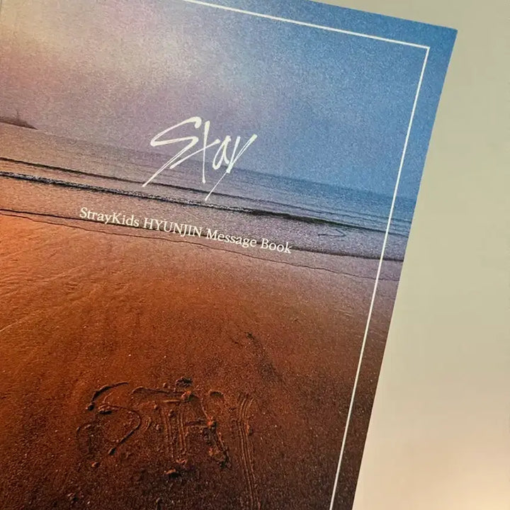 [BUNJANG] Stray Kids Hyunjin Message Book / 스트레이키즈 현진 메시지북