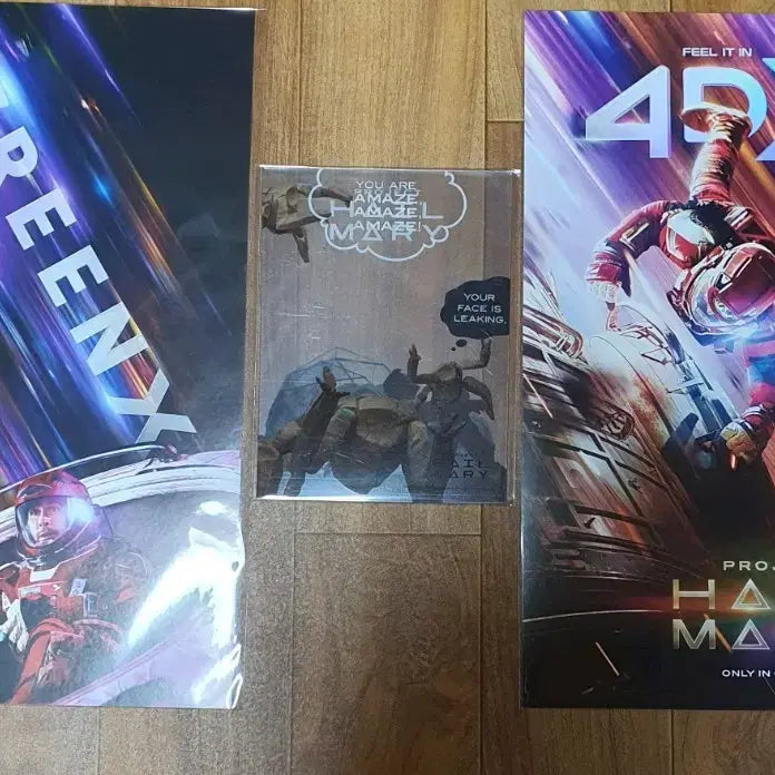 [BUNJANG] Project Hail Mary Movie 3-Piece Goods Set / 프로젝트 헤일메리 영화 굿즈3종 세트