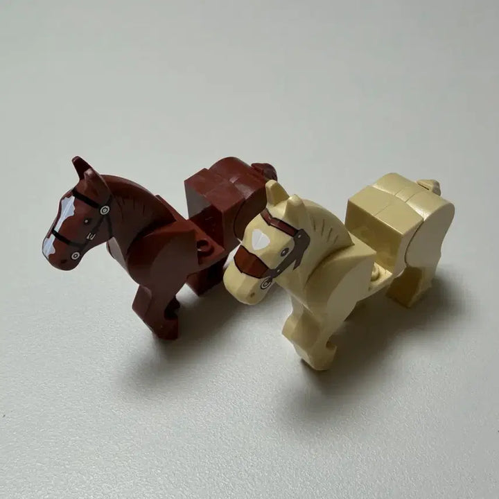 [BUNJANG] LEGO Castle New Brown Horse Tan Horse / 레고 캐슬 신형 갈색 말  탄색 말