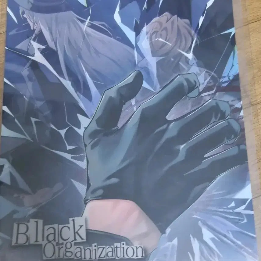 [BUNJANG] Detective Conan Black Organization Akai Shuichi Bourbon Acrylic Stand &amp; Can Badge Set / 코난 진 검은조직 아카이 라이 버번 비공굿 카페