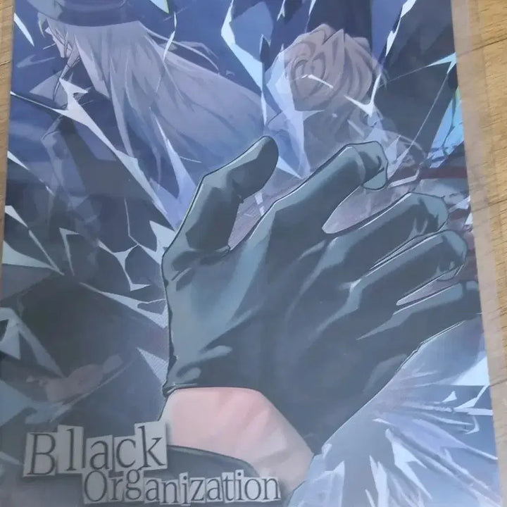 [BUNJANG] Detective Conan Black Organization Akai Shuichi Bourbon Acrylic Stand &amp; Can Badge Set / 코난 진 검은조직 아카이 라이 버번 비공굿 카페