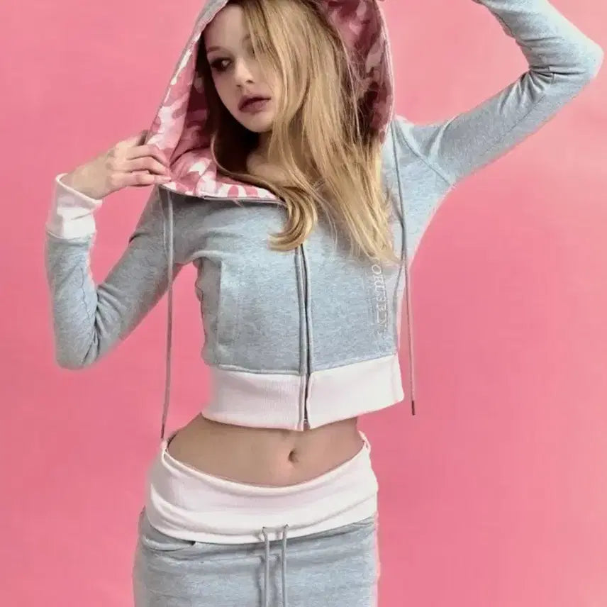 [BUNJANG] F kering Bebe Cargo Training Hoodie / 급전) 포어링 베베 카고 트레이닝 후디