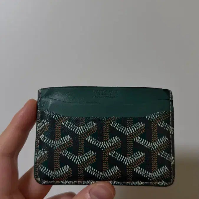 [BUNJANG] Goyard Saint-Pierre Card Holder Green / 고야드 생쉴피스 카드지갑 그린
