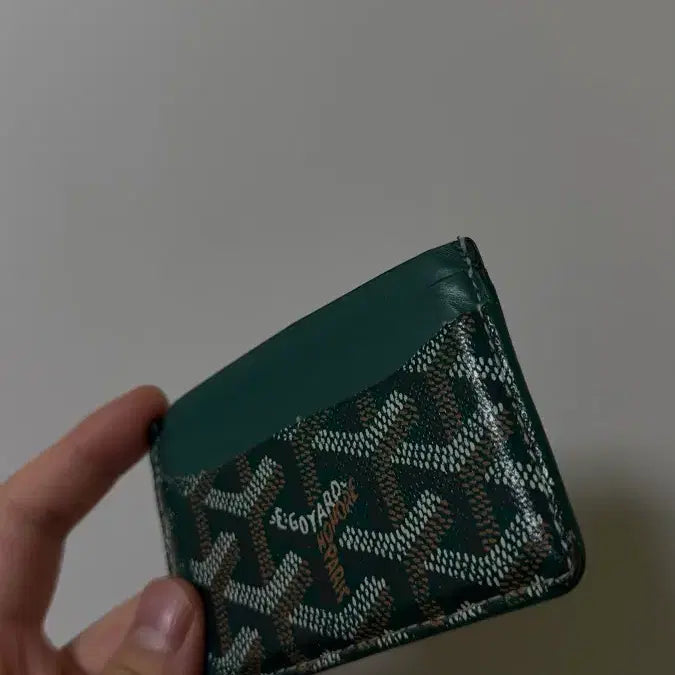 [BUNJANG] Goyard Saint-Pierre Card Holder Green / 고야드 생쉴피스 카드지갑 그린