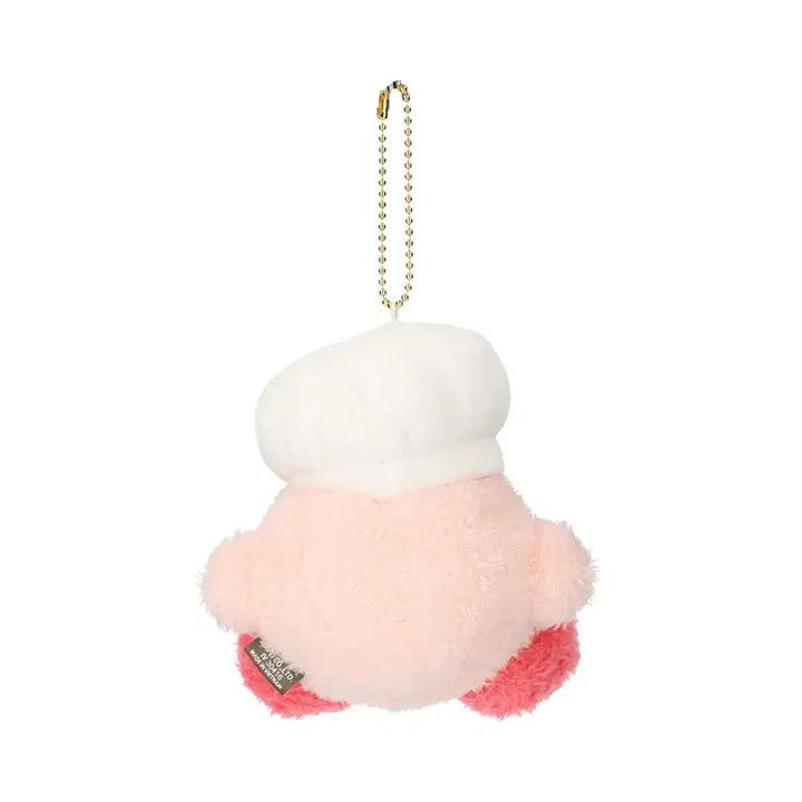 [BUNJANG] Kirby Fluffy Doll Keychain / 별의 커비 뽀송 인형 키링