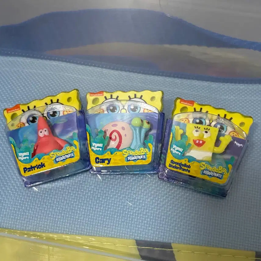 [BUNJANG] SpongeBob Mini Brands 3-Figure Bundle Set / 스폰지밥 미니브랜드 3종 일괄