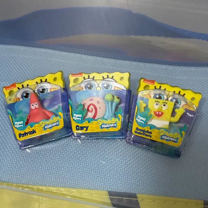 [BUNJANG] SpongeBob Mini Brands 3-Figure Bundle Set / 스폰지밥 미니브랜드 3종 일괄