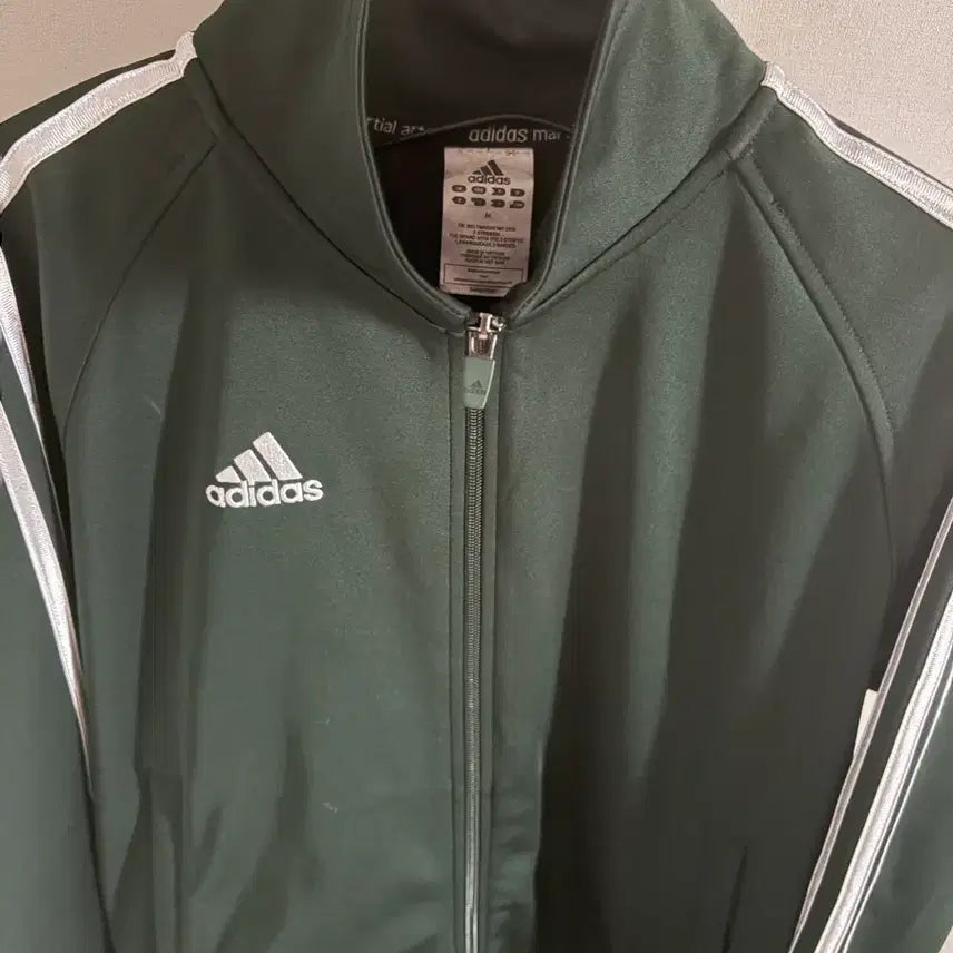 [BUNJANG] Adidas Green Track Jacket M / 아디다스 녹색 져지