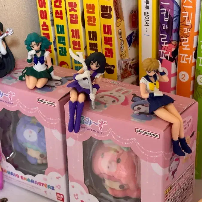 [BUNJANG] Vintage Sailor Moon 5 Figure Set / (고전) 세일러문 피규어 5종세트