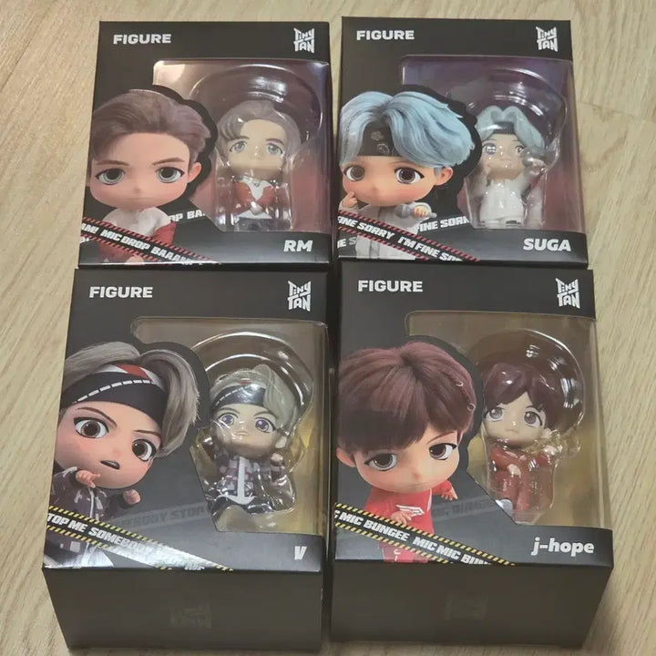 [BUNJANG] TinyTAN Mic Drop Figure RM, SUGA, V, j-hope / TinyTAN Mic drop 피규어 RM SUGA V j-hope