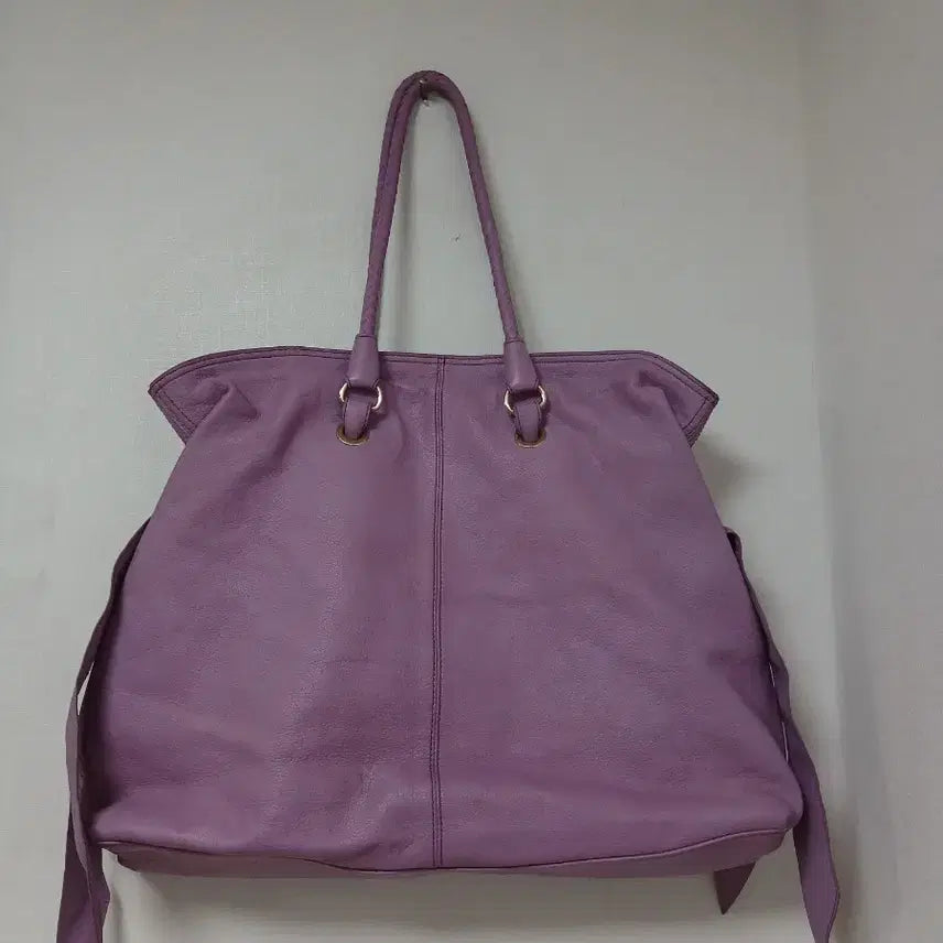 [BUNJANG] Purple Shoulder Bag with Chain Strap Detail / 보라색 숄더백 숄더 스트랩 디테일 50  37