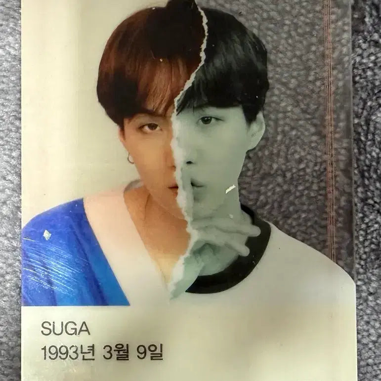 [BUNJANG] BTS Suga Photocard / BTS 슈가 포토 교통카드(아수라 느낌)