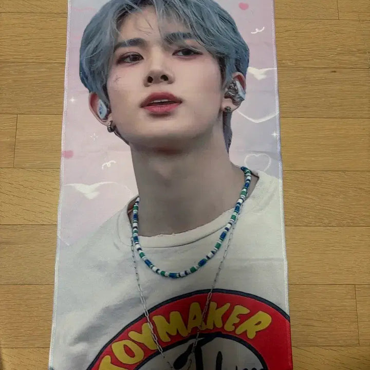 [BUNJANG] ENHYPEN Heeseung EVAN Reflective Slogan Fan Banner / 전 ENHYPEN 엔하이픈 희승 에반 EVAN 반사 슬로건 우치와