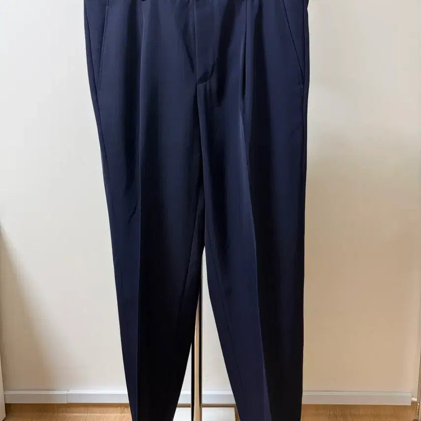 [BUNJANG] A.P.C. Navy Wide Cropped Slacks / A.P.C 네이비 와이드 크롭 슬랙스