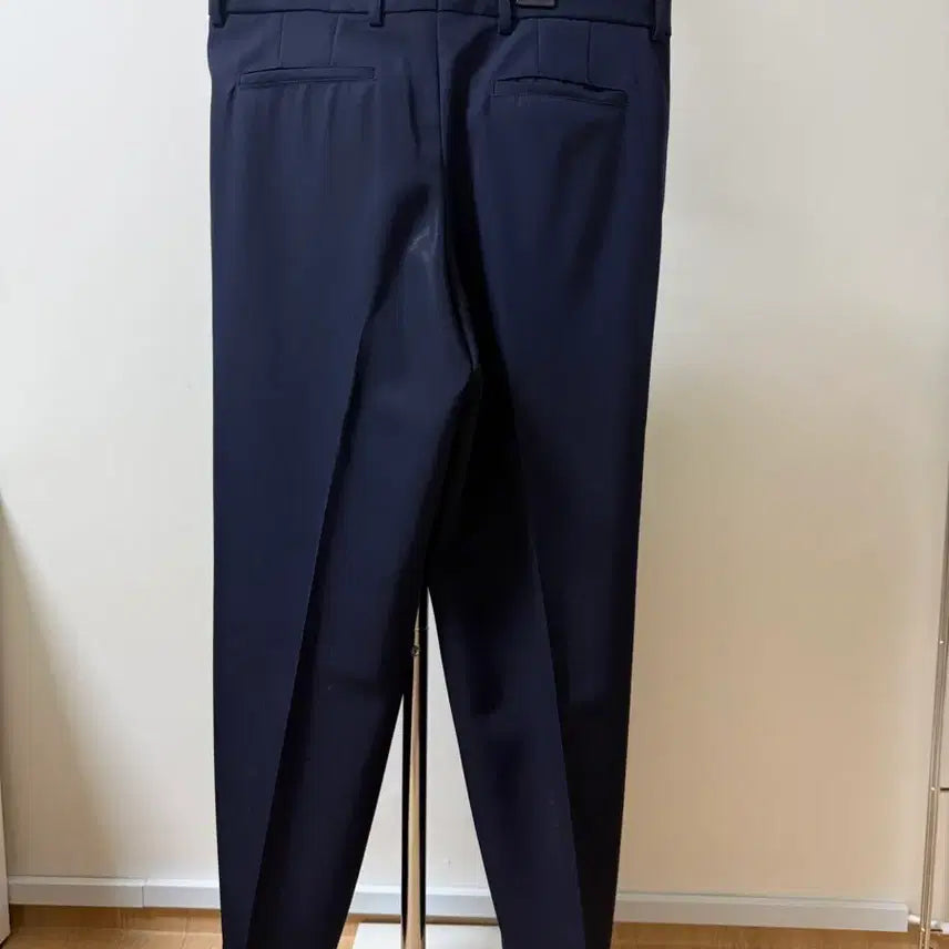 [BUNJANG] A.P.C. Navy Wide Cropped Slacks / A.P.C 네이비 와이드 크롭 슬랙스